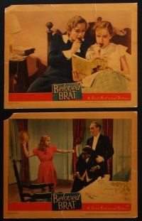 9p604 BELOVED BRAT 6 LCs '38 gorgeous Dolores Costello, wacky Bonita Granville, Donald Briggs!