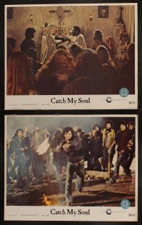 9p088 CATCH MY SOUL 8 LCs '74 folk rocker Richie Havens, directed by Patrick McGoohan!