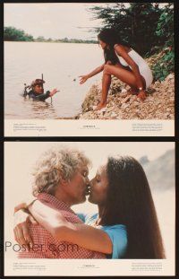 9p095 COMEBACK 8 color 11x14 stills '83 Michael Landon as diver frogman journalist, Love is Forever!