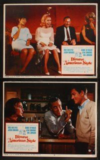 9p573 DIVORCE AMERICAN STYLE 7 LCs '67 Dick Van Dyke & Debbie Reynolds, is marriage dead?
