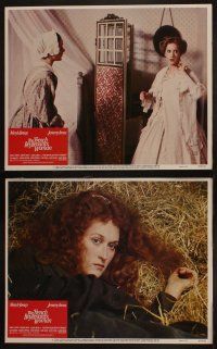 9p156 FRENCH LIEUTENANT'S WOMAN 8 LCs '81 Jeremy Irons, Meryl Streep, screenplay by Harold Pinter!