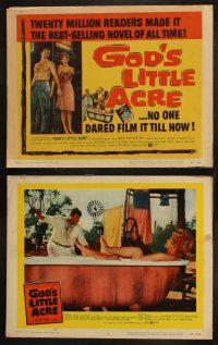 9p177 GOD'S LITTLE ACRE 8 LCs '58 Aldo Ray & sexy Tina Louise, anything goes in this Georgia family!
