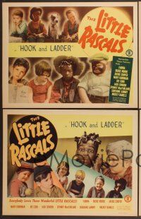 9p728 HOOK & LADDER 4 LCs R51 Little Rascals, great images of Our Gang members!