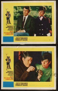 9p729 HOW TO STEAL A MILLION 4 LCs '66 sexy Audrey Hepburn & Peter O'Toole, Hugh Griffith