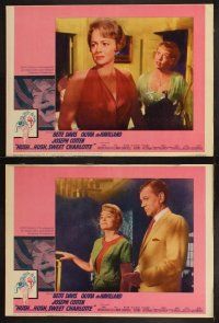 9p223 HUSH...HUSH, SWEET CHARLOTTE 8 LCs '65 Bette Davis, Olivia de Havilland, Joseph Cotton!
