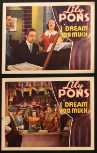 9p619 I DREAM TOO MUCH 6 LCs '35 young Henry Fonda in his third movie role with pretty Lily Pons!