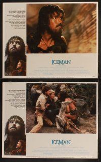 9p230 ICEMAN 8 LCs '84 Fred Schepisi, John Lone is an unfrozen 40,000 year-old neanderthal caveman!