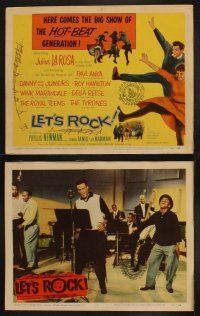 9p273 LET'S ROCK 8 LCs '58 Paul Anka, Danny and the Juniors, and 1950s rockers!