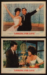 9p283 LOOKING FOR LOVE 8 LCs '64 sexy singer Connie Francis, Danny Thomas, Yvette Mimeux!
