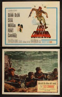 9p285 LOST COMMAND 8 LCs '66 cool images of commando Anthony Quinn in Algeria, Alain Delon!
