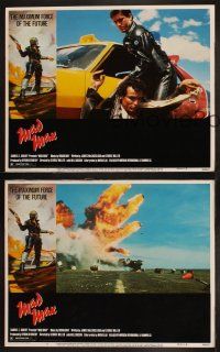 9p806 MAD MAX 3 LCs '80 art of wasteland cop Mel Gibson, George Miller Australian sci-fi classic!