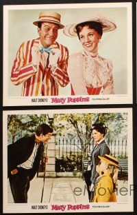 9p692 MARY POPPINS 5 LCs R73 Julie Andrews & Dick Van Dyke in Walt Disney's musical classic!