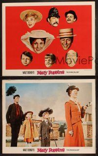9p810 MARY POPPINS 3 LCs '64 Julie Andrews & Dick Van Dyke in Walt Disney's musical classic!