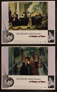 9p312 MATTER OF TIME 8 LCs '76 Liza Minnelli, Ingrid Bergman, Charles Boyer, Isabella Rossellini