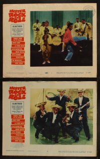 9p319 MISTER ROCK & ROLL 8 LCs '57 wonderful images of early African-American rock 'n' rollers!