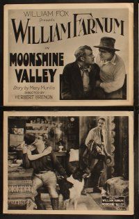 9p324 MOONSHINE VALLEY 8 LCs '22 William Farnum western, cool cowboy images!