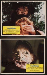 9p332 MUTATIONS 8 LCs '74 creepy horror sci-fi images of mad doctor Donald Pleasence & mutants!