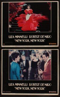 9p343 NEW YORK NEW YORK 8 LCs '77 Robert De Niro, Liza Minnelli, directed by Martin Scorsese!