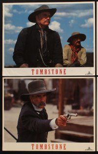 9p502 TOMBSTONE 8 LCs '93 Kurt Russell as Wyatt Earp, Val Kilmer as Doc Holliday