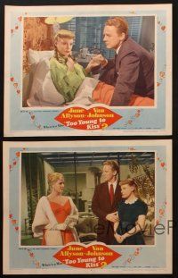 9p708 TOO YOUNG TO KISS 5 LCs '51 Van Johnson June Allyson, Gig Young!