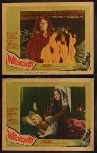 9p547 WITCHCRAFT 8 LCs '64 Lon Chaney Jr, they returned after 300 years to reap BLOOD HAVOC!