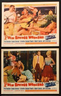 9r074 PALM SPRINGS WEEKEND 5 LCs '63 Troy Donahue, Connie Stevens, teen swingers in California!