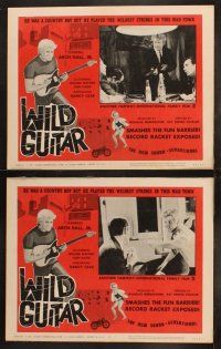 9r072 WILD GUITAR 8 LCs '62 Arch Hall Jr., Ray Dennis Steckler, rock 'n' roll images!