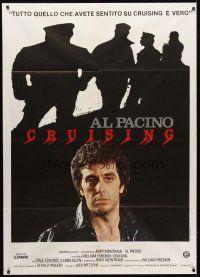 9s161 CRUISING Italian 1p '80 William Friedkin, Al Pacino pretends to be gay, different image!