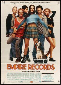 9s175 EMPIRE RECORDS Italian 1p '95 Liv Tyler, Anthony LaPaglia, Renee Zellweger, Ethan Embry