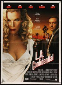9s217 L.A. CONFIDENTIAL Italian 1p '97 Kevin Spacey, Russell Crowe, Danny DeVito, Kim Basinger