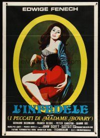 9s256 PLAY THE GAME OR LEAVE THE BED Italian 1p '69 great art of sexy Edwige Fenech!