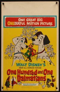 9s540 ONE HUNDRED & ONE DALMATIANS WC '61 most classic Walt Disney canine family cartoon!