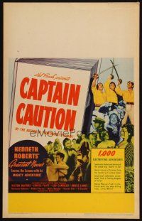 9s368 CAPTAIN CAUTION WC '40 Hal Roach's adapation of Kenneth Roberts greatest novel of manly men!