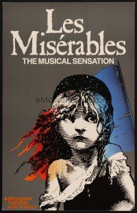 9s503 LES MISERABLES stage play WC '90 musical from the classic novel by Victor Hugo!