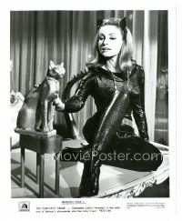 9t344 BATMAN TV 8x10 still '66 best full-length close up of sexy Julie Newmar as Catwoman!