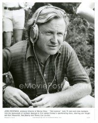 9t111 DELIVERANCE candid 7.5x9.5 still '72 close up of director John Boorman wearing headphones!