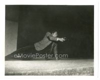 9t475 DIRTY HARRY 8x10 still '71 c/u of wounded Clint Eastwood on ground pointing his gun!