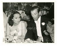 9t480 DOLORES DEL RIO/GARY COOPER 8x10 still '39 at annual Rathbone Hollywood Guild party!