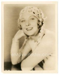 9t486 DOROTHY MACKAILL 8x10 still '30s wonderful smiling portrait of the pretty actress!
