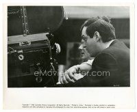 9t116 DR. STRANGELOVE candid 8x10 still '64 great c/u of director Stanley Kubrick behind camera!