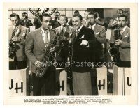 9t498 EARL CARROLL VANITIES 7.75x10 still '45 c/u of Woody Herman playing with his orchestra!