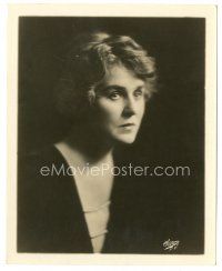 9t510 EMILY STEVENS deluxe 8x10 still '20s head & shoulders portrait of the silent actress by Sarony
