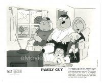 9t517 FAMILY GUY TV 8x10 still '99 great cartoon image of the Griffin family on couch!