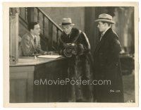 9t518 FASCINATING YOUTH 8x10 key book still '26 c/u of Buddy Rogers in fur coat leaning on desk!