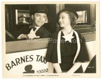 9t642 IT HAPPENED IN NEW YORK 8x10 still '35 Heather Angel smiles at taxi cab driver Lyle Talbot!