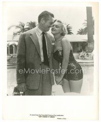 9t685 LET'S MAKE IT LEGAL 8x10 still '51 early sexy Marilyn Monroe flirting with Macdonald Carey!