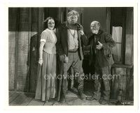 9t715 MAN FROM DAKOTA deluxe 8x10 still '40 Meek gives shelter to Dolores Del Rio & Wallace Beery!