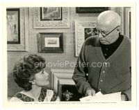 9t193 MAN'S FAVORITE SPORT candid 8x10 still '64 director Howard Hawks gives advice to Charlene Holt
