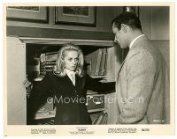 9t735 MARNIE 8x10 still '64 Hitchcock, Tippi Hedren stops Sean Connery from getting into safe!