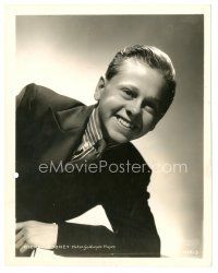 9t749 MICKEY ROONEY 8x10 key book still '38 great portrait of the child star in suit & tie!